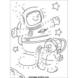 Página para colorir: Astronauta (Carreiras e Profissões) #87703 - Páginas para Colorir Imprimíveis Gratuitamente