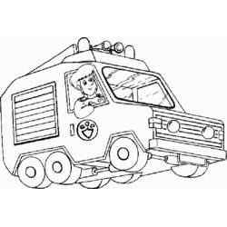 Desenho Bombeiro (Carreiras e Profissões) #105553 para imprimir e colorir
