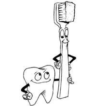 Desenho Dentista (Carreiras e Profissões) #92825 para imprimir e colorir