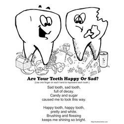 Desenhos para colorir: Dentista - Páginas para Colorir Imprimíveis Gratuitamente