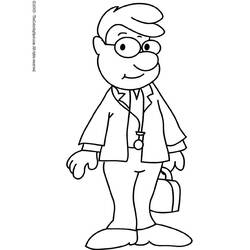 Desenhos para colorir: Doutor - Páginas para Colorir Imprimíveis Gratuitamente