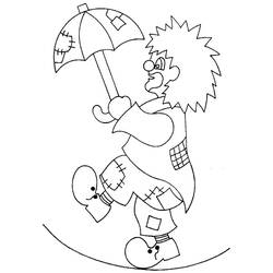 Desenhos para colorir: Equilibrista - Páginas para Colorir Imprimíveis Gratuitamente
