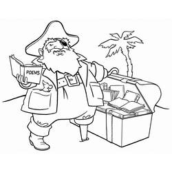 Página para colorir: Pirata (Carreiras e Profissões) #105048 - Páginas para Colorir Imprimíveis Gratuitamente