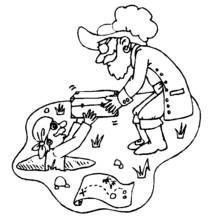 Desenho Pirata (Carreiras e Profissões) #105133 para imprimir e colorir