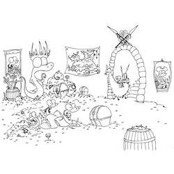 Página para colorir: Pirata (Carreiras e Profissões) #105224 - Páginas para Colorir Imprimíveis Gratuitamente