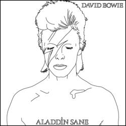 Página para colorir: David Bowie (celebridades) #122155 - Páginas para Colorir Imprimíveis Gratuitamente