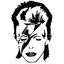 Página para colorir: David Bowie (celebridades) #122258 - Páginas para Colorir Imprimíveis Gratuitamente