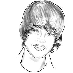 Página para colorir: Justin Bieber (celebridades) #122453 - Páginas para Colorir Imprimíveis Gratuitamente
