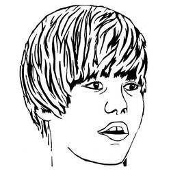 Página para colorir: Justin Bieber (celebridades) #122458 - Páginas para Colorir Imprimíveis Gratuitamente