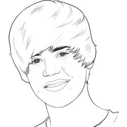Página para colorir: Justin Bieber (celebridades) #122460 - Páginas para Colorir Imprimíveis Gratuitamente