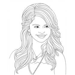 Página para colorir: Selena Gomez (celebridades) #123844 - Páginas para Colorir Imprimíveis Gratuitamente