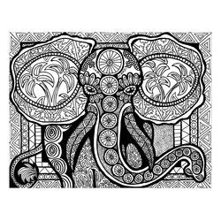 Desenhos para colorir: Zentangle - Páginas para Colorir Imprimíveis Gratuitamente