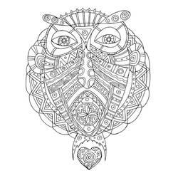 Desenho Zentangle (Colorir Adultos) #217471 para imprimir e colorir