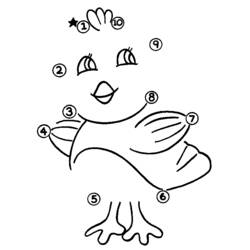 Página para colorir: Colorir de Ponto a Ponto (Colorir por Números) #125963 - Páginas para Colorir Imprimíveis Gratuitamente