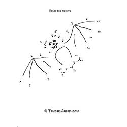 Página para colorir: Colorir de Ponto a Ponto (Colorir por Números) #125972 - Páginas para Colorir Imprimíveis Gratuitamente