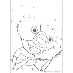 Página para colorir: Colorir de Ponto a Ponto (Colorir por Números) #125987 - Páginas para Colorir Imprimíveis Gratuitamente