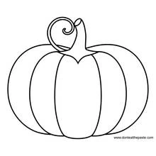 Desenhos para colorir: Abóbora - Páginas para Colorir Imprimíveis Gratuitamente