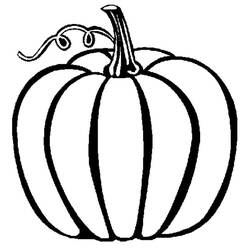 Desenho Abóbora (Comida e Nutrição) #212148 para imprimir e colorir