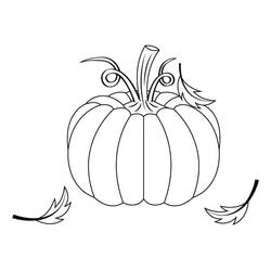 Desenho Abóbora (Comida e Nutrição) #212150 para imprimir e colorir