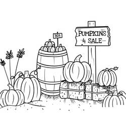 Desenho Abóbora (Comida e Nutrição) #212178 para imprimir e colorir