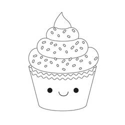 Desenhos para colorir: Bolinho - Páginas para Colorir Imprimíveis Gratuitamente