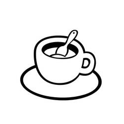 Desenhos para colorir: Café - Páginas para Colorir Imprimíveis Gratuitamente