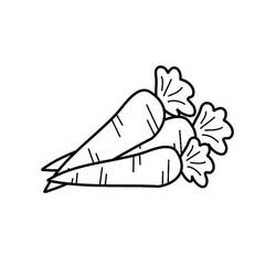 Desenhos para colorir: Cenoura - Páginas para Colorir Imprimíveis Gratuitamente