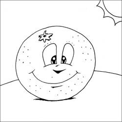 Desenhos para colorir: Laranja - Páginas para Colorir Imprimíveis Gratuitamente