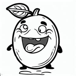 Desenhos para colorir: Limão - Páginas para Colorir Imprimíveis Gratuitamente