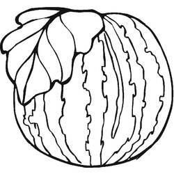 Desenhos para colorir: Melancia - Páginas para Colorir Imprimíveis Gratuitamente