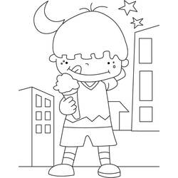 Desenhos para colorir: Sorvete - Páginas para Colorir Imprimíveis Gratuitamente