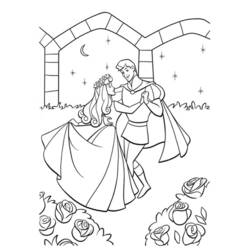 Desenho A Bela Adormecida (Contos de Fadas e Histórias) #130847 para imprimir e colorir