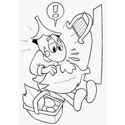 Desenhos para colorir: A Cigarra e a Formiga - Páginas para Colorir Imprimíveis Gratuitamente
