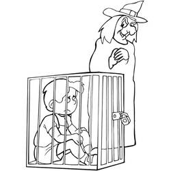 Desenhos para colorir: João e Maria - Páginas para Colorir Imprimíveis Gratuitamente