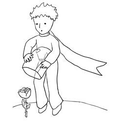 Desenhos para colorir: O Pequeno Príncipe - Páginas para Colorir Imprimíveis Gratuitamente