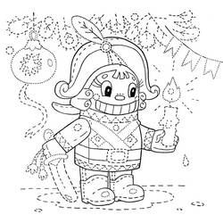 Desenhos para colorir: O Quebra-Nozes - Páginas para Colorir Imprimíveis Gratuitamente