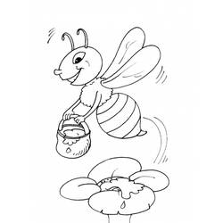 Desenhos para colorir: A Abelha Maia - Páginas para Colorir Imprimíveis Gratuitamente