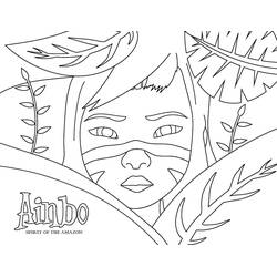 Desenhos para colorir: Ainbo, Princesa da Amazônia - Páginas para Colorir Imprimíveis Gratuitamente