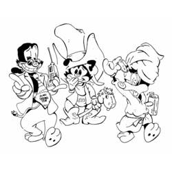 Desenhos para colorir: Animaniacs - Páginas para Colorir Imprimíveis Gratuitamente
