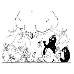 Desenhos para colorir: Barbapapa - Páginas para Colorir Imprimíveis Gratuitamente
