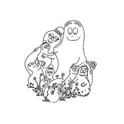 Desenho Barbapapa (Desenhos Animados e Séries Animadas) #36605 para imprimir e colorir