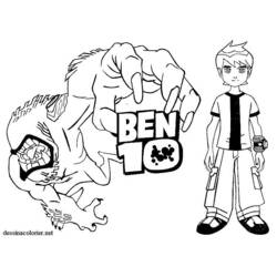 Desenhos para colorir: Ben 10 - Páginas para Colorir Imprimíveis Gratuitamente