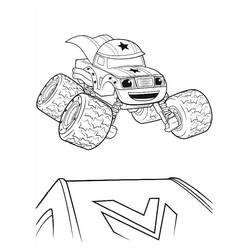 Desenhos para colorir: Blaze e the Monster Machines - Páginas para Colorir Imprimíveis Gratuitamente