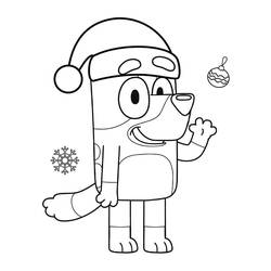 Desenhos para colorir: Bluey - Páginas para Colorir Imprimíveis Gratuitamente
