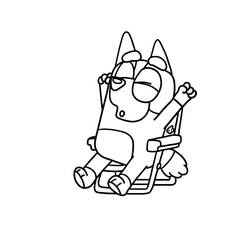Desenho Bluey (Desenhos Animados e Séries Animadas) #219520 para imprimir e colorir
