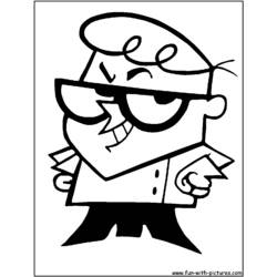 Desenhos para colorir: Dexter Laboratory - Páginas para Colorir Imprimíveis Gratuitamente