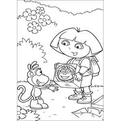 Desenho Dora a Exploradora (Desenhos Animados e Séries Animadas) #29732 para imprimir e colorir