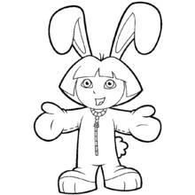 Página para colorir de Dora a Exploradora (Desenhos Animados e Séries Animadas) #29900, pronta para imprimir