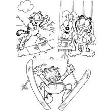 Desenho Garfield (Desenhos Animados e Séries Animadas) #26289 para imprimir e colorir