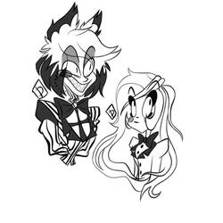 Desenhos para colorir: Hazbin Hotel - Páginas para Colorir Imprimíveis Gratuitamente